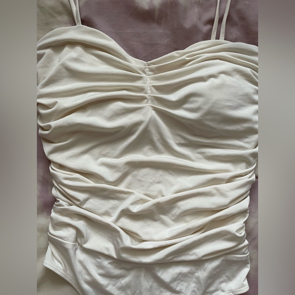 Express Ruched Bodysuit - Picture 2 of 6